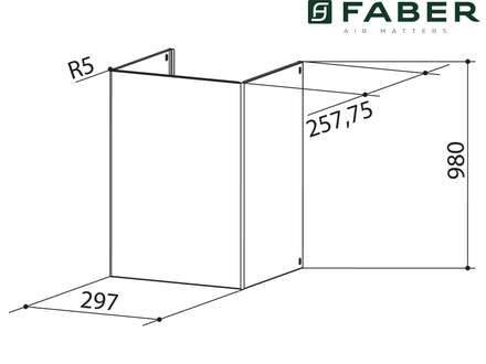 FABER BOVENSCHACHT H98 RVS (112.0157.252)