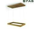 FABER FRAME + SUPPORT HOUT THEA ISOLA